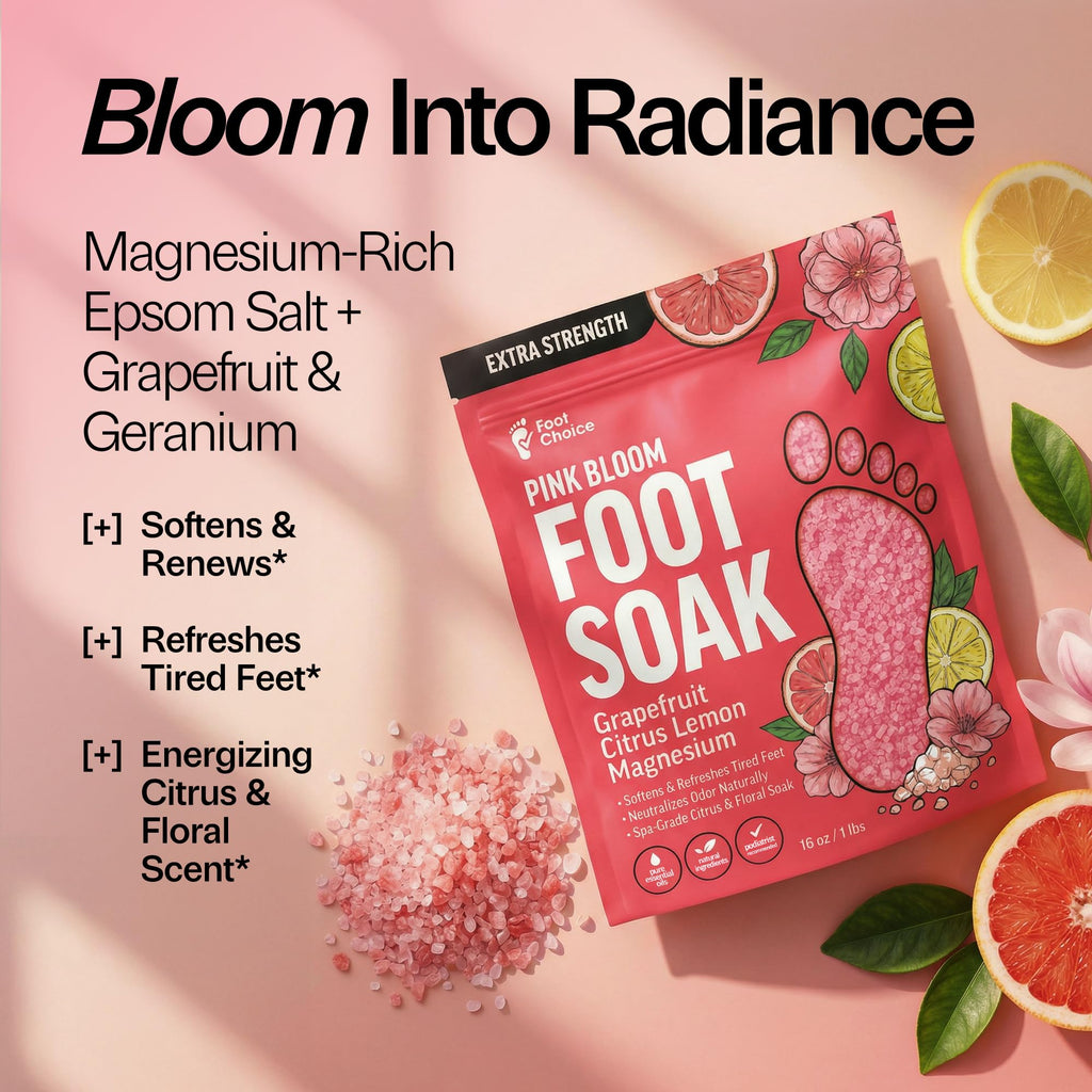 PINK BLOOM FOOT SOAK