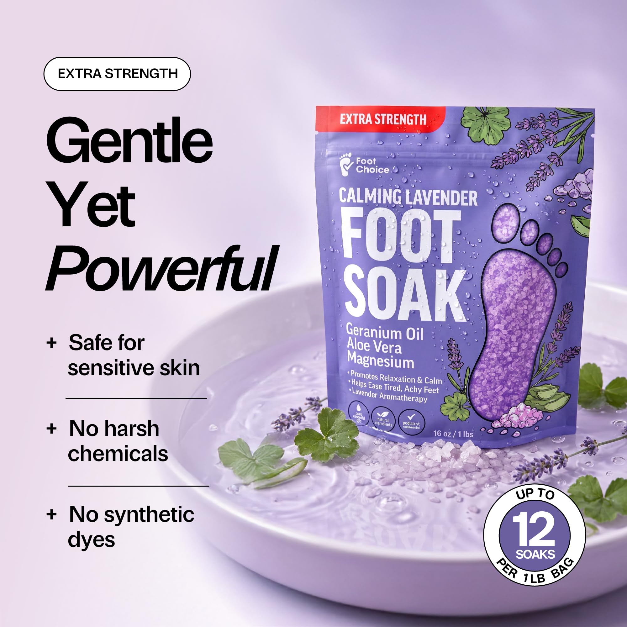 Calming Lavender Foot Soak