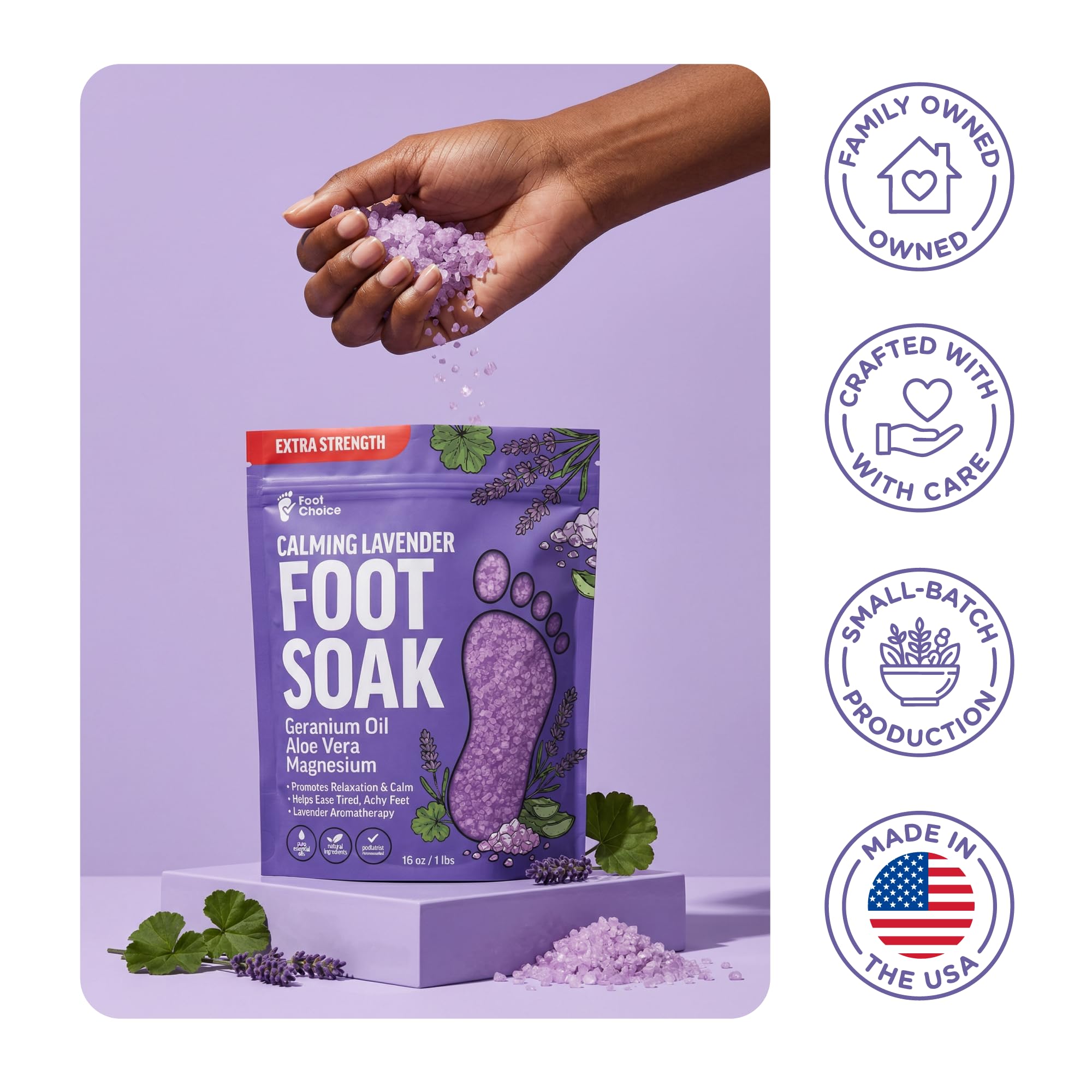 Calming Lavender Foot Soak