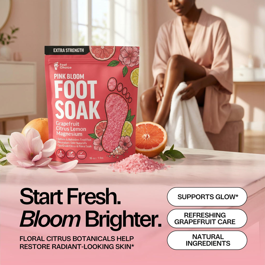 PINK BLOOM FOOT SOAK