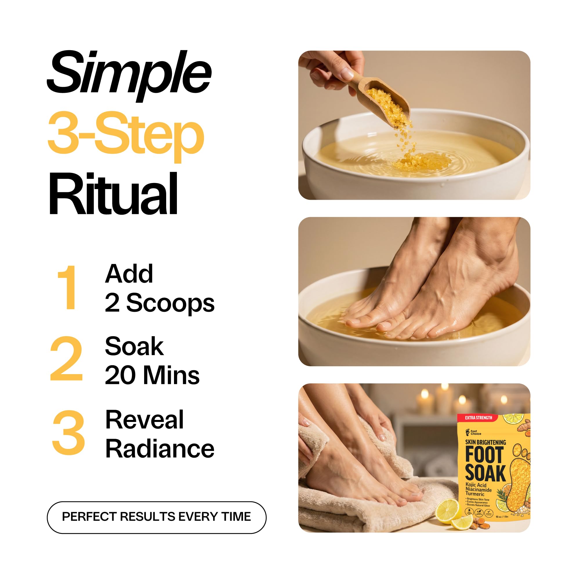 Skin Brightening Foot Soak
