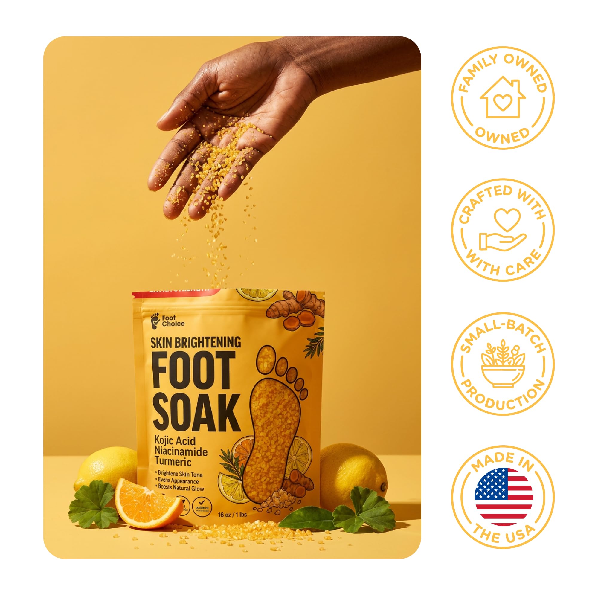 Skin Brightening Foot Soak